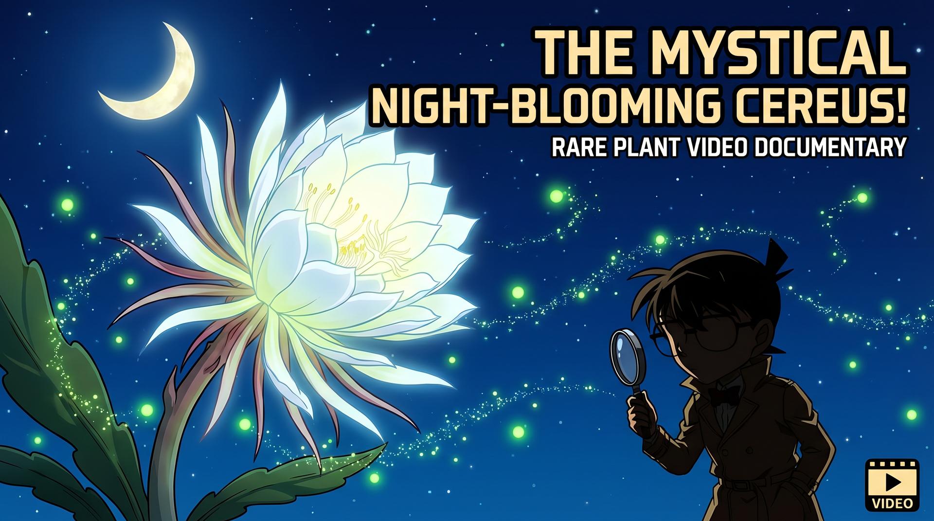 蘑菇视频视频-夜间开花植物